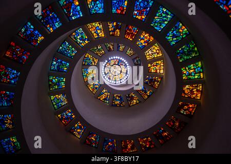 Stadtbilder von Dallas, Thanksgiving-Kapelle Stockfoto