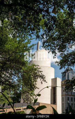 Stadtbilder von Dallas, Thanksgiving-Kapelle Stockfoto