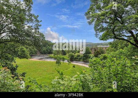 Bolton Abbey, Yorkshire, England, UK Stockfoto