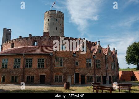 Die historische Festung Wisłoujście (Vistula Mouth Fortress) in Gdańsk, Polen Stockfoto