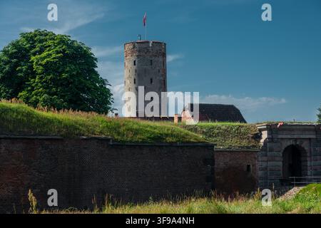 Die historische Festung Wisłoujście (Vistula Mouth Fortress) in Gdańsk, Polen Stockfoto