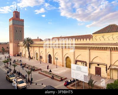 Moulay-al-Yazid-Moschee in Marrakesch, Marokko Stockfoto