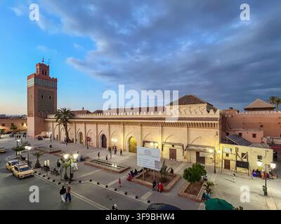 Moulay-al-Yazid-Moschee in Marrakesch, Marokko Stockfoto