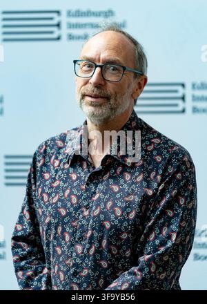 Edinburgh, Schottland, UK. 17. August 2026. Jimmy Wales, Gründer von Wikipedia und Autor von Die sieben Regeln des Vertrauens. Stockfoto