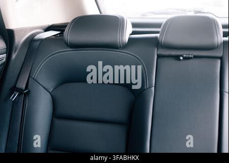 Rücksitze in einem Auto Stockfoto