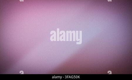 Weicher, körniger abstrakter Hintergrund in Rosa, Lila und Lavendel in 4K-Auflösung für Tech-Blur-Grunge-Design Stockfoto