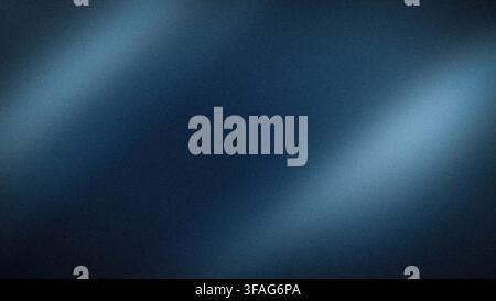 Dunkle Gradient-Verlaufstextur in Blaugrau- und Schwarztönen, perfekt für 4K-Tech-Hintergrundtapeten und Grunge-Banner Stockfoto