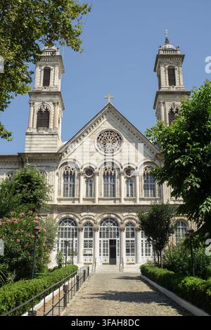 Hagia-Triada-Griechisch-Orthodoxe-Kirche in Beyoglu, Istanbul, Türkei Stockfoto