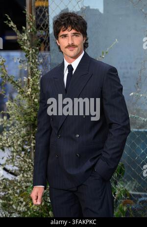 London, UK. 20. August 2026. Jacob Elordi bei der Weltpremiere von The Dog Stars, Leicester Square. Credit: Doug Peters/EMPICS/Alamy Live News Stockfoto