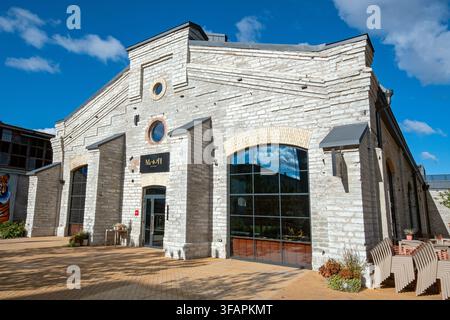Moon Restaurant in Telliskivi Creative City (ehemaliges Industriegebiet), Tallinn, Estland Stockfoto