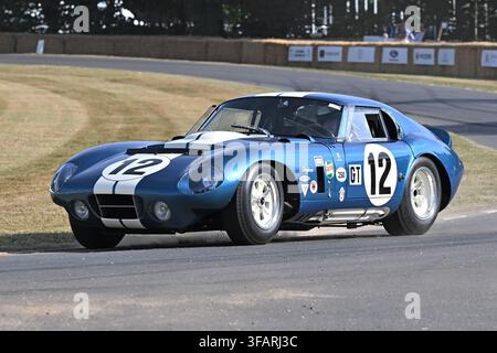 Shelby American Cobra Daytona Coupe, Americana - Sportwagen & Streifen, Amerikanische Ausdauerrennwagen von der Can-Am- und Group-C-Ära bis heute, t Stockfoto