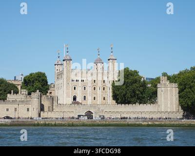 Der Tower of London Stockfoto