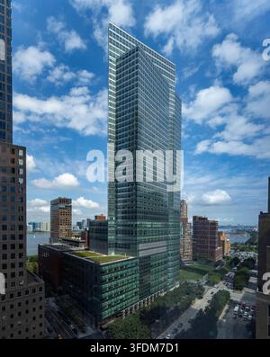 200 West Street, Hauptsitz von Goldman Sachs, Battery Park City, Manhattan, New York, USA Stockfoto