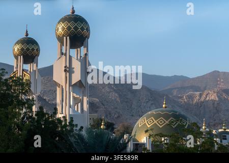 schöne Bilder der Moscheen in Oman Stockfoto