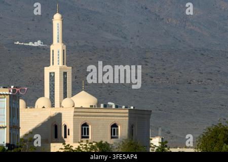 schöne Bilder der Moscheen in Oman Stockfoto