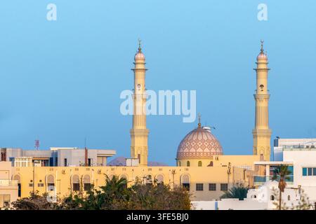 schöne Bilder der Moscheen in Oman Stockfoto