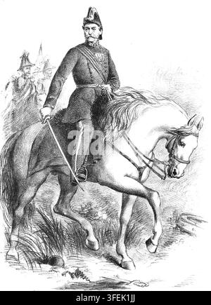 Feldmarschall Robert Cornelius Napier, 1810–1890, 1. Baron Napier of Magdala Stockfoto
