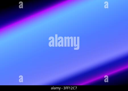 Abstrakter blau-lila-rosa-Farbverlaufshintergrund mit weichem Neonleuchten, moderner farbenfroher Lichtwelle und glatter futuristischer Textur Stockfoto