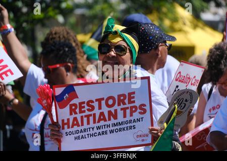 New York, NY, USA. 7. Sep, 2026. New Yorker nehmen am 59. jährlichen West Indian-American Day Carnival Parade am 7. September 2026 in Brooklyn, New York City, teil. Credit: Katie Godowski/Media Punch/Alamy Live News Stockfoto