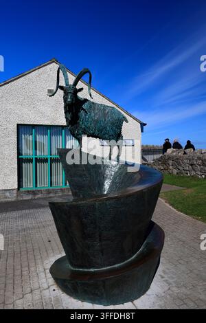 Ansicht des Great Orme Country Park Visitor Centre, Great Orme, Stadt Llandudno, Conwy, Nordwales, UK Stockfoto