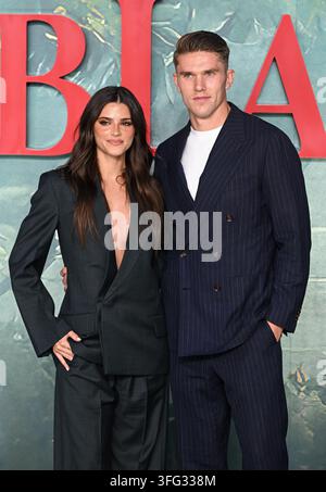 London, UK. 10. September 2026. Viktor Gyökeres bei der Weltpremiere von Mobland Staffel 2, Leicester Square. Credit: Doug Peters/EMPICS/Alamy Live News Stockfoto