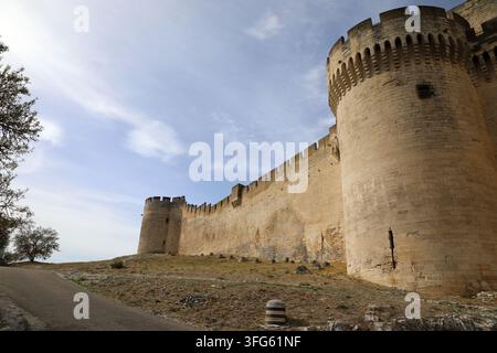 Festung Saint-André in Villeneuve-lès-Avignon, Frankreich Stockfoto