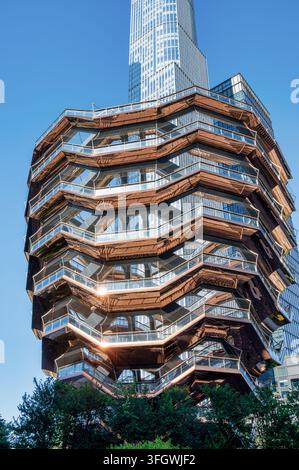New York, USA - 16. Okt. 2025: Das Schiff in Hudson Yards in New York City. Stockfoto