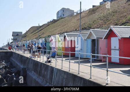 Seefront von Sheringham, Norfolk, England, UK Stockfoto