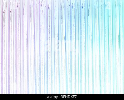 Textur von geripptem Glas, Nahaufnahme. Farbtoniert Stockfoto