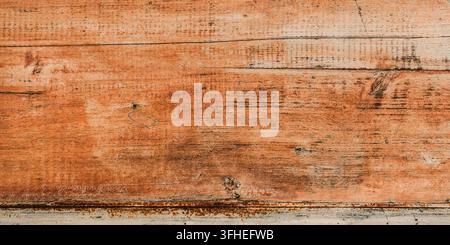 Alte rustikale verwitterte Holzplanken-Textur-Hintergrund Stockfoto