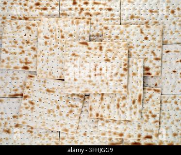 Sauerteigbrot. Vollformat, Hintergrund und Textur. Ansicht von oben. Stockfoto