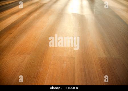 Holzboden Stockfoto