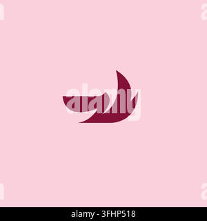 Abstrakte Vogel-Logo-Vektorillustration Stock Vektor