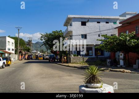 Madagaskar - Taolagnaro, Stadtstraßen Stockfoto