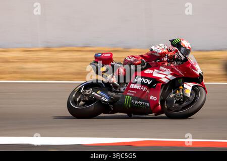Motogp Silverstone Circuit Towcester England Stockfoto