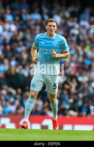 Etihad-Stadion, Manchester, UK. 20. Sep, 2026. Premier-League-Fußball, Manchester City gegen Sunderland; Elliot Anderson von Manchester City Credit: Action Plus Sports/Alamy Live News Stockfoto