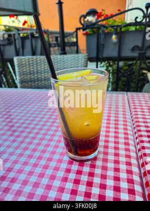 Long Island Iced Tea Getränk. Stockfoto