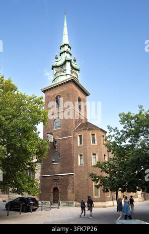 All Hallows vom Tower, London Stockfoto