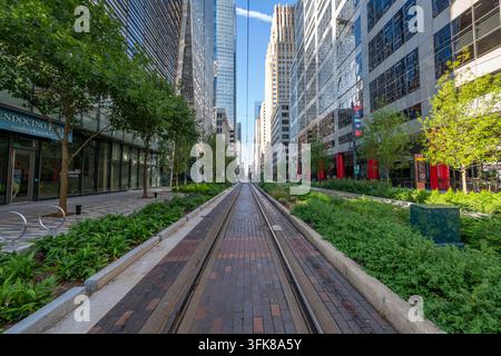 Main Street in Houston, Texas Stockfoto