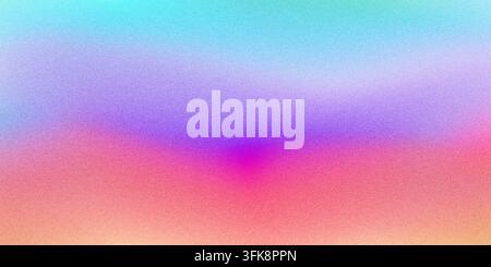 Farbgradient-Hintergrund mit weichen Pastellfarben und körniger Textur Stockfoto