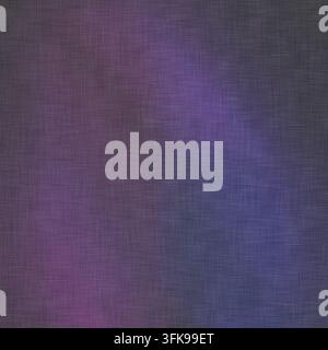 Ein strukturiertes Hintergrundbild, das ein feines gewebtes Muster mit einem sanften, atmosphärischen Übergang zwischen violetten und blauen Tönen zeigt. Stockfoto