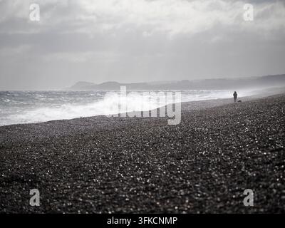 Cley Beach, Norfolk, England Stockfoto