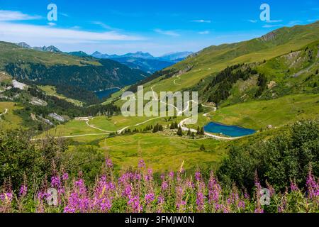 Frankreich, Savoie, Beaufort, Lac des Fees Stockfoto