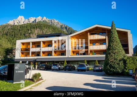 Italien, Trentino-Südtirol, Südtirol, Toblach, Hotel Laurin's Stockfoto