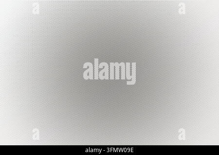 Abstrakter Halftone-Geometrisches-Muster-Hintergrund mit diagonalen Streifen, Diamantpunkten und digitaler Textur Stock Vektor