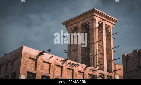 Fokussierte Souq Waqif-Serie Beschreibung Stockfoto