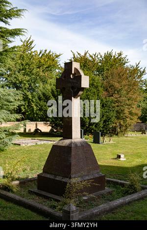 St. Johannes der Täufer Kirche, Pampisford, Cambridgeshire, 2026 Stockfoto