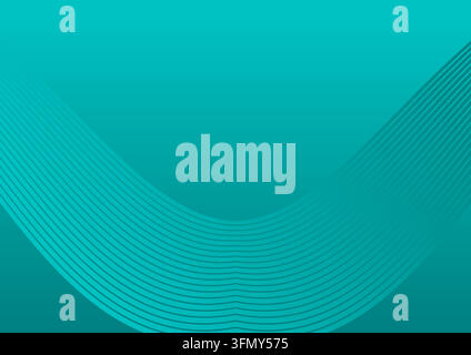 Weiche zyanblaue diagonale Linienstruktur abstrakter Hintergrund für modernen Web-Hintergrund und Banner Stock Vektor