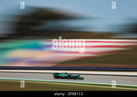 IPA89208087 - 18 STROLL Lance (Kanne), Aston Martin F1 Team AMR26, Aktion während des Formel-1-Grand-Prix von Bahrain 2026 in Malaysia, 16. Runde der Formel-1-Weltmeisterschaft 2026 vom 2. bis 4. Oktober 2026 auf dem Sepang International Circuit, in Sepang, Malaysia Stockfoto