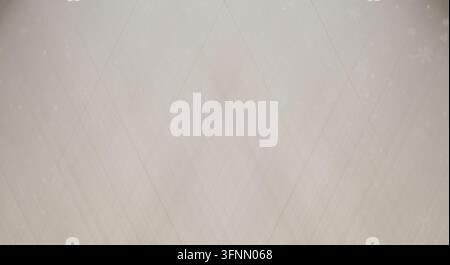 Reiner abstrakter Hintergrund mit weichen geometrischen Linien und zarten Glitzerpunkten. Stockfoto